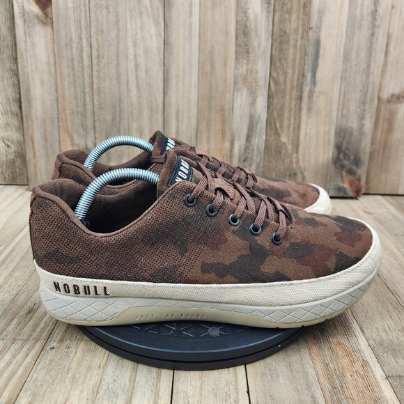 Mens Nobull Grizzly Camo size 10.5 Casual Fashion Sneakers Shoes - Picture 3 of 9
